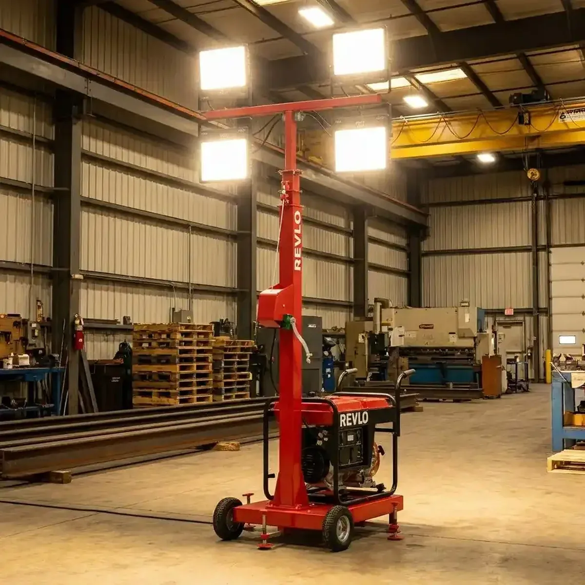 Torre de iluminação RV 2400 da Revlo