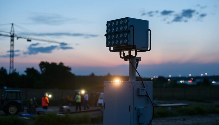 Torre de Iluminação Portátil: Para que serve